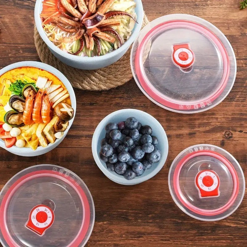 3pcs Lightweight Wheat Straw Bowl For Food Storage Cereal Desserts, Reusable Cutlery, Can Be Used As Fruit Snack Container