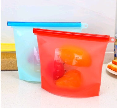 Silicone Fresh-Keeping Bag | Vacuum Sealed | Food Storage Bag
