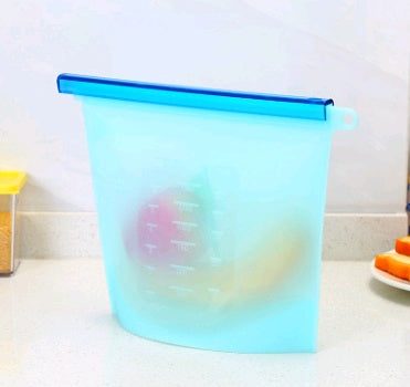 Silicone Fresh-Keeping Bag | Vacuum Sealed | Food Storage Bag