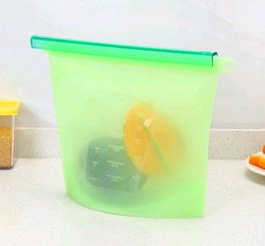 Silicone Fresh-Keeping Bag | Vacuum Sealed | Food Storage Bag