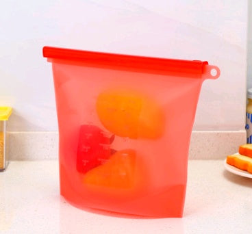 Silicone Fresh-Keeping Bag | Vacuum Sealed | Food Storage Bag