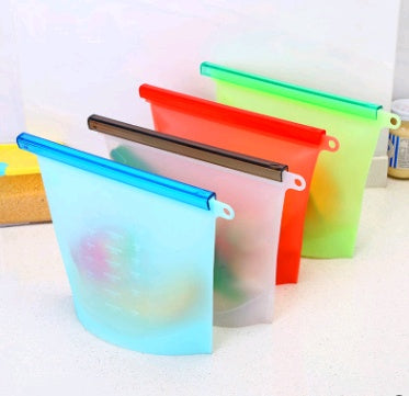 Silicone Fresh-Keeping Bag | Vacuum Sealed | Food Storage Bag