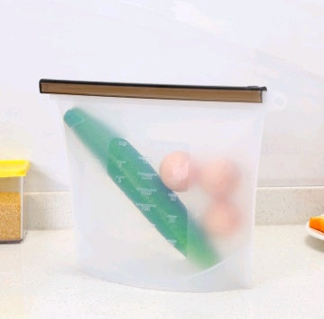 Silicone Fresh-Keeping Bag | Vacuum Sealed | Food Storage Bag